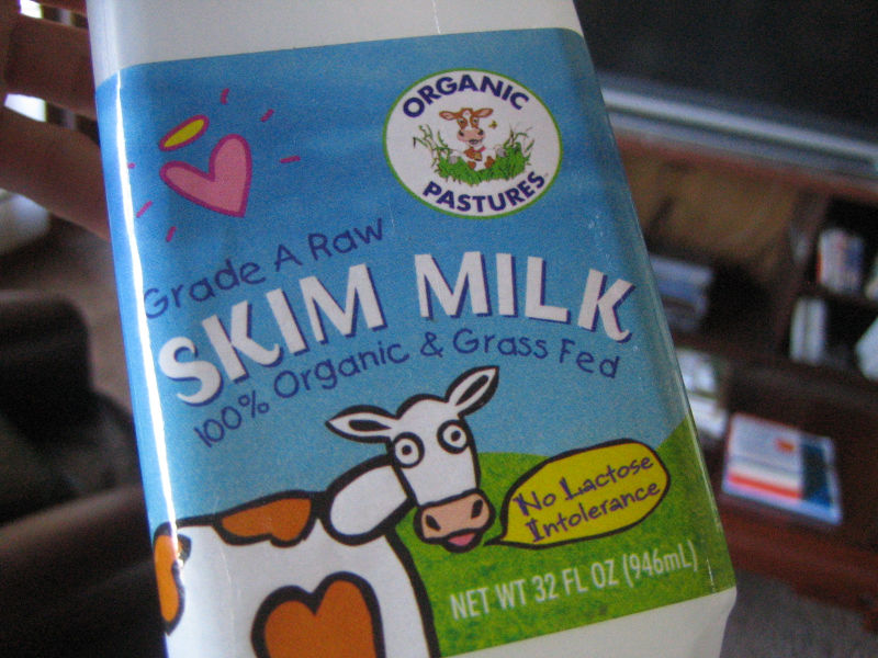 skim milk